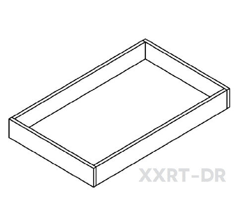 15RT-DR (15" Roll Out Tray With Dove Tail Drawer Box For all Styles)